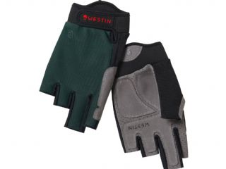 T_WESTIN DRIP UPF HALF FINGER GLOVES DEEP FOREST FROM PREDATOR TACKLE*